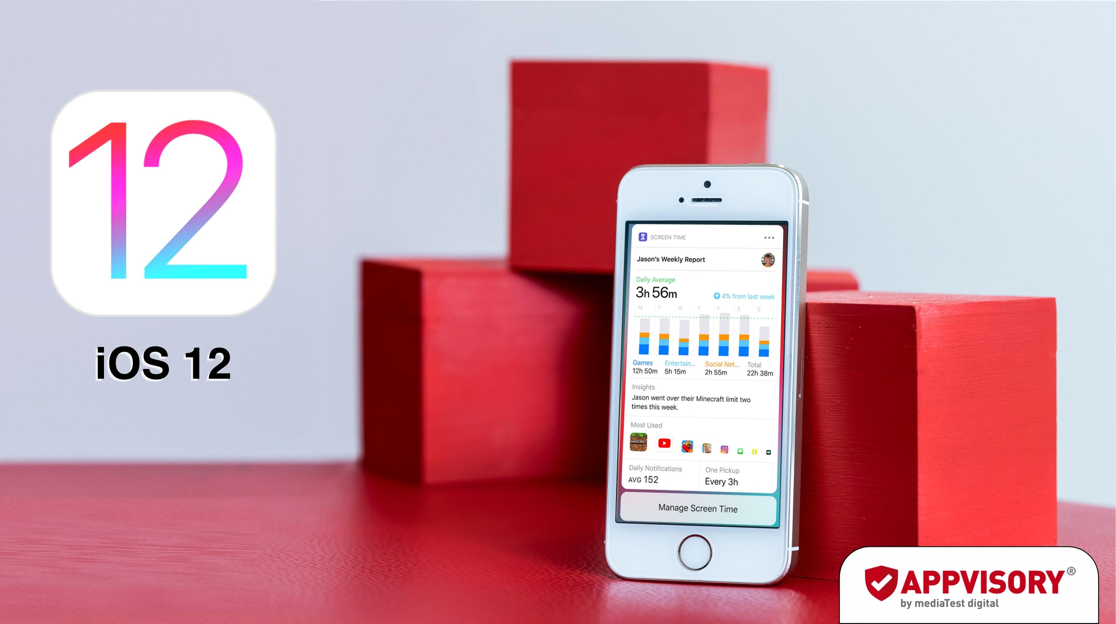 Die zwölf wichtigsten iOS 12-Features für Unternehmen