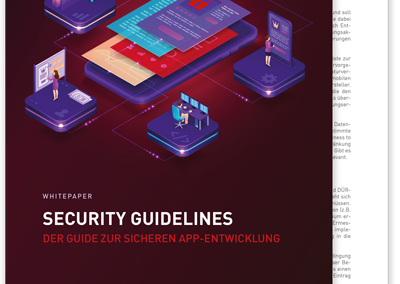 Leitfaden zur sicheren App-Entwicklung: Security Guidelines
