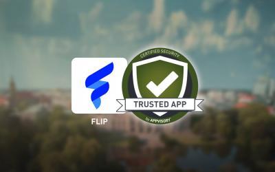Flip Mitarbeiter-App: Erstes Social Intranet erhält TRUSTED-APP Siegel