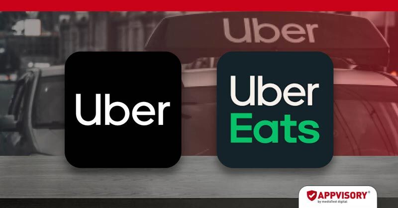 Apptest uber und uberEats - wie sicher sind die Apps?
