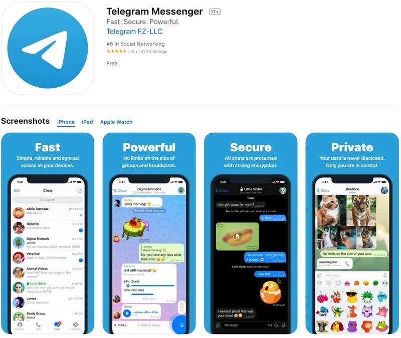 Telegram App: So steht es um den Datenschutz