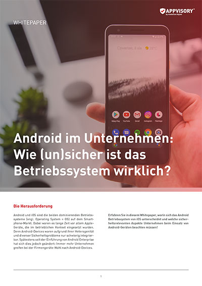 Whitepaper Android im Unternehmen