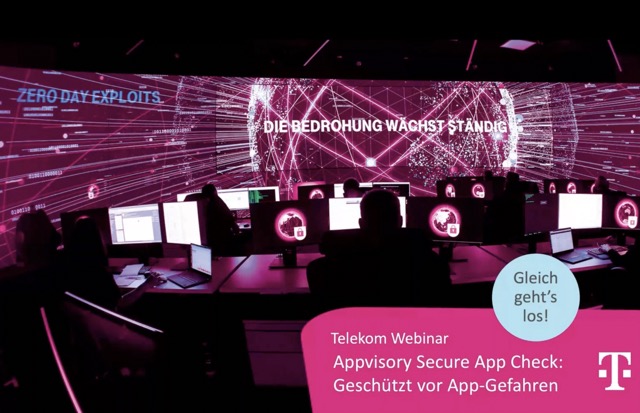 Secure App-Check Webinar | Hosted by Telekom